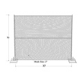 ASTM F3342 Standard Cheap galvanized free standing temporary panel portable fences for dogs With 25 years service life